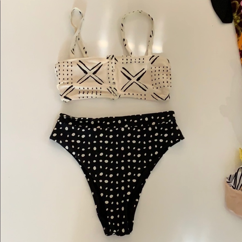 High waist bikini